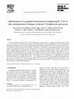 Research paper thumbnail of Optimization of a peptide-based protocol employing IL7 for in vitro restimulation of human cytotoxic T lymphocyte precursors