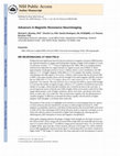 Research paper thumbnail of Advances in Magnetic Resonance Neuroimaging