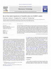 Research paper thumbnail of Bio-oil from hydro-liquefaction of Dunaliella salina over Ni/REHY catalyst