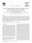 Research paper thumbnail of Computer model for recognition of functional transcription start sites in RNA polymerase II promoters of vertebrates