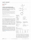 Research paper thumbnail of 1Benzyl3-[(trimethylsilyl)methyl]benzimidazolium chloride monohydrate