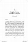 Research paper thumbnail of Sound and Music in Hong Kong Cinema (2009)