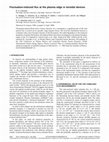 Research paper thumbnail of Fluctuation-induced flux at the plasma edge in toroidal devices