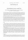 Research paper thumbnail of Původ obsidiánové suroviny v pravěku Čech [The origin of obsidian in prehistoric Bohemia]