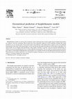 Research paper thumbnail of Geostatistical prediction of height/diameter models