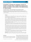 Research paper thumbnail of Competition modulates the adaptation capacity of forests to climatic stress: insights from recent growth decline and death in relict stands of the Mediterranean fir Abies pinsapo