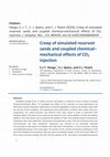 Research paper thumbnail of Creep of simulated reservoir sands and coupled chemical-mechanical effects of CO 2 injection