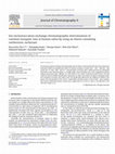 Research paper thumbnail of Ion-exclusion/cation-exchange chromatographic determination of common inorganic ions in human saliva by using an eluent containing zwitterionic surfactant