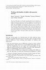 Research paper thumbnail of Working with families of adults with anorexia nervosa