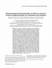 Research paper thumbnail of Pharmacological characterization of STKR, an insect G protein-coupled receptor for tachykinin-like peptides