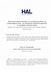 Research paper thumbnail of Structural characterization of corrosion products on archaeological iron: an integrated analytical approach to establish corrosion forms