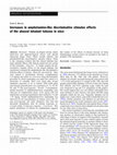 Research paper thumbnail of Increases in amphetamine-like discriminative stimulus effects of the abused inhalant toluene in mice