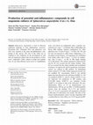 Research paper thumbnail of Production of potential anti-inflammatory compounds in cell suspension cultures of Sphaeralcea angustifolia (Cav.) G. Don