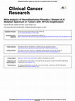 Research paper thumbnail of Meta-analysis of Neuroblastomas Reveals a Skewed ALK Mutation Spectrum in Tumors with MYCN Amplification