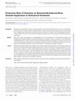 Research paper thumbnail of Protective Role of Humanin on Bortezomib-Induced Bone Growth Impairment in Anticancer Treatment