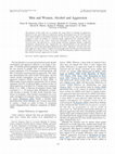 Research paper thumbnail of Men and Women, Alcohol and Aggression