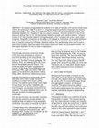 Research paper thumbnail of Spatial, Temporal, and Space-Time Analysis of Fatal Avalanche Accidents in Colorado and the United States, 1991 to 2011