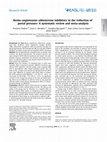 Research paper thumbnail of Renin–angiotensin–aldosterone inhibitors in the reduction of portal pressure: A systematic review and meta-analysis