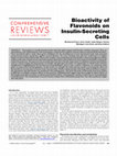 Research paper thumbnail of Bioactivity of Flavonoids on Insulin-Secreting Cells