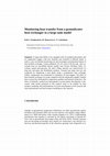 Research paper thumbnail of Monitoring heat transfer from a groundwater heat exchanger in a large tank model