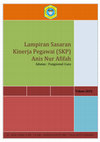 Research paper thumbnail of Laporan Sasaran Kinerja Pegawai (SKP) Anis Nur Afifah (Melaksanakan PBM Guru)