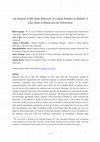 Research paper thumbnail of An Analysis of HIV Risky Behaviors of University Students in Malawi: A Case Study of Bunda College and The Polytechnic