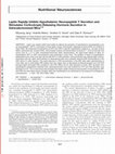 Research paper thumbnail of Leptin rapidly inhibits hypothalamic neuropeptide Y secretion and stimulates corticotropin-releasing hormone secretion in adrenalectomized mice