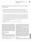 Research paper thumbnail of Magnetic field exposure and long-term survival among children with leukaemia