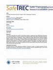 Research paper thumbnail of Providing Intersection Decision Support under Challenging Conditions