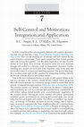 Research paper thumbnail of Self-Control and Motivation: Integration and Application