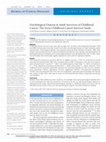 Research paper thumbnail of Psychological Distress in Adult Survivors of Childhood Cancer: The Swiss Childhood Cancer Survivor Study