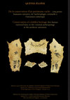 Research paper thumbnail of Conservation of a hidden heritage : five human tattooed skin, to the criminal anthropology at the aesthetic intention.