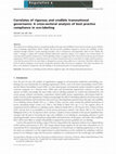 Research paper thumbnail of Correlates of Rigorous and Credible Transnational Governance: A Cross-Sectoral Analysis of Best Practice Compliance in Eco-Labeling