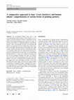 Research paper thumbnail of A comparative approach to dogs’ ( Canis familiaris ) and human infants’ comprehension of various forms of pointing gestures