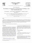 Research paper thumbnail of The influence of temperature on photodynamic cell killing in vitro with 5-aminolevulinic acid