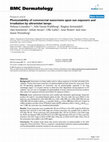 Research paper thumbnail of Photostability of commercial sunscreens upon sun exposure and irradiation by ultraviolet lamps