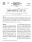 Research paper thumbnail of Feature extraction of electrocardiogram signals by applying adaptive threshold and principal component analysis