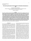 Research paper thumbnail of Time-variant spectral peak and notch detection in echolocation-call sequences in bats