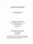 Research paper thumbnail of TOWARDS A DISCIPLINE AND PROFESSION OF COMMUNICATION FOR DEVELOPMENT: Improving Project Implementation as the Key to Poverty Reduction