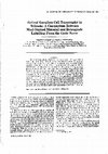 Research paper thumbnail of Retinal ganglion cell topography in teleosts: A comparison between nissl-stained material and retrograde labelling from the optic nerve