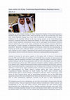 Research paper thumbnail of Qatar and the Arab Spring: Transforming Regional Relations, Deepening Concerns