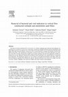 Research paper thumbnail of Removal of bacterial and viral indicator in vertical flow constructed wetlands and intermittent sand filters