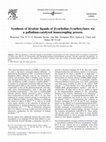 Research paper thumbnail of Synthesis of bivalent ligands of β-carboline-3-carboxylates via a palladium-catalyzed homocoupling process