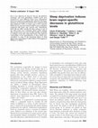 Research paper thumbnail of Sleep deprivation induces brain region-specific decreases in glutathione levels