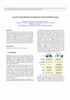 Research paper thumbnail of Status and trends of wireless web technologies