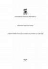 Research paper thumbnail of O ORIENTE MÉDIO NA POLÍTICA EXTERNA DO GOVERNO LULA (2003-2010)- Dissertação de Mestrado/ THE MIDDLE EAST IN THE FOREIGN POLICY OF THE LULA GOVERNMENT (2003-2010) - Master's Thesis