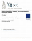 Research paper thumbnail of Genetic Heterogeneity Among Three Adi Tribes of Arunachal Pradesh, India