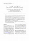 Research paper thumbnail of Touching Floating Objects in Projection-based Virtual Reality Environments