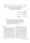 Research paper thumbnail of Luminescent properties of LaAlO3:RE (RE = Eu3+, Tb 3+) prepared by microwave-assisted self-combustion method