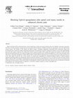 Research paper thumbnail of Blocking EphA4 upregulation after spinal cord injury results in enhanced chronic pain